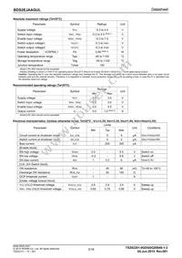 BDS2EJAAGUL-E2 Datasheet Page 3