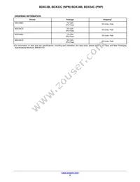 BDX34C Datasheet Page 5