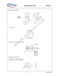 BF1005E6327HTSA1 Datasheet Page 7