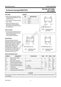 BF1105R Datasheet Page 2