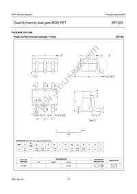 BF1203 Datasheet Page 17