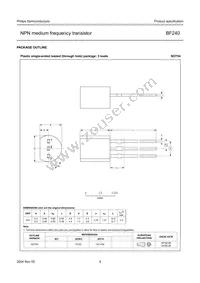 BF240 Datasheet Page 4