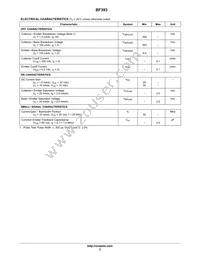 BF393ZL1G Datasheet Page 2