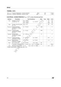 BF421-AP Datasheet Page 2