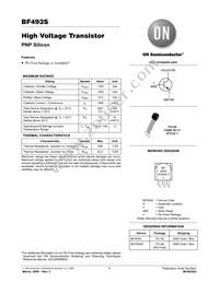 BF493S Datasheet Cover