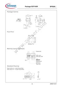 BF5020WH6327XTSA1 Datasheet Page 9