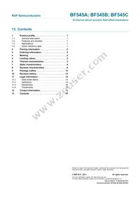 BF545B Datasheet Page 16