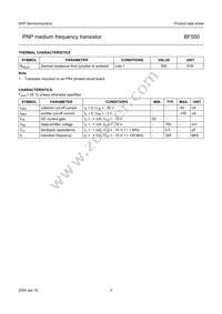 BF550 Datasheet Page 4