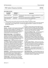 BF550 Datasheet Page 6