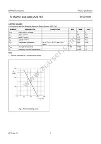 BF904WR Datasheet Page 3