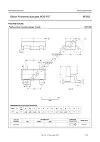 BF992 Datasheet Page 7