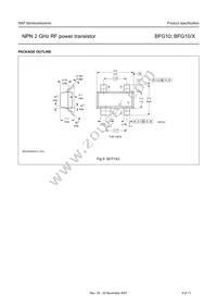 BFG10/X Datasheet Page 9