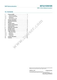 BFG310W/XR Datasheet Page 13