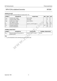 BFG94 Datasheet Page 3