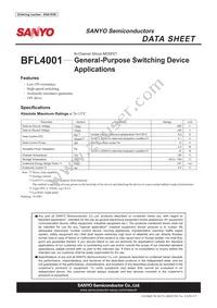 BFL4001 Datasheet Cover