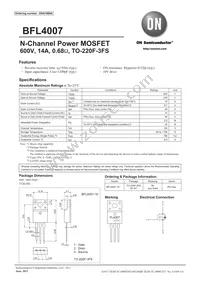 BFL4007-1E Datasheet Cover