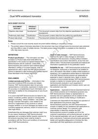 BFM505 Datasheet Page 10