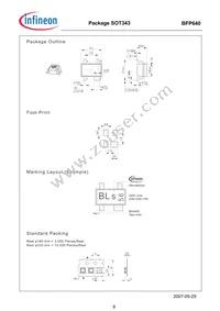 BFP 640 H6433 Datasheet Page 9