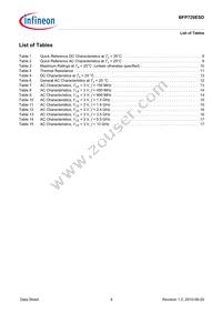 BFP720ESDH6327XTSA1 Datasheet Page 6
