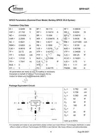 BFR 182T E6327 Datasheet Page 4