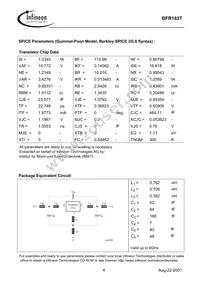 BFR 183T E6327 Datasheet Page 4