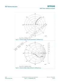 BFR540 Datasheet Page 9