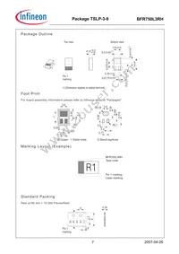 BFR750L3RHE6327XTSA1 Datasheet Page 7