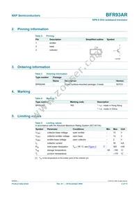 BFR93AR Datasheet Page 2