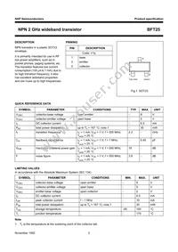 BFT25 Datasheet Page 2