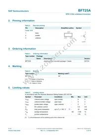 BFT25A Datasheet Page 2