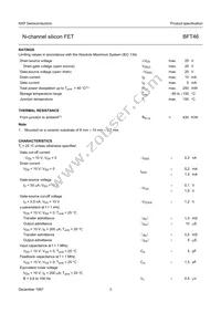 BFT46 Datasheet Page 3