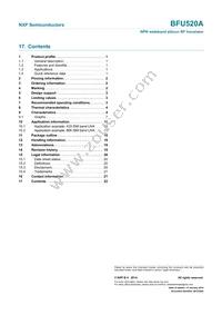 BFU520AVL Datasheet Page 22