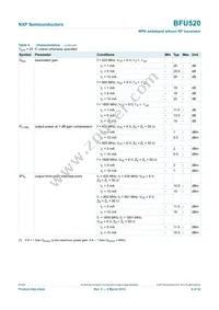 BFU520VL Datasheet Page 6