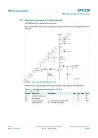 BFU520VL Datasheet Page 16