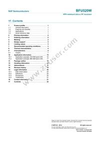 BFU520WF Datasheet Page 22