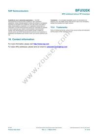 BFU520XVL Datasheet Page 21