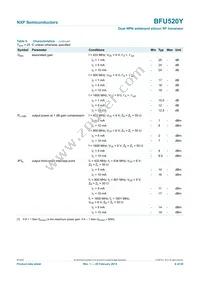 BFU520YF Datasheet Page 6