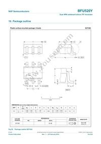 BFU520YF Datasheet Page 16