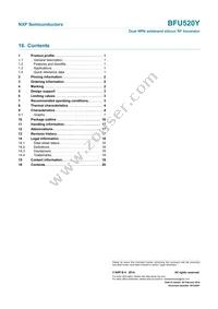 BFU520YF Datasheet Page 20