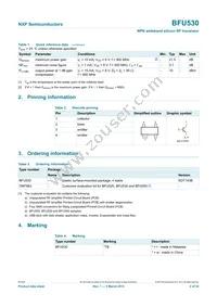 BFU530VL Datasheet Page 2