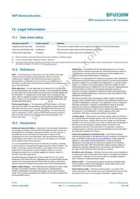 BFU530WF Datasheet Page 20