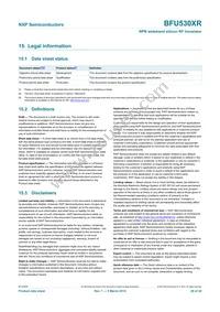 BFU530XRVL Datasheet Page 20