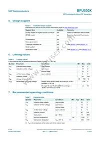 BFU530XVL Datasheet Page 3