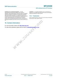 BFU530XVL Datasheet Page 21