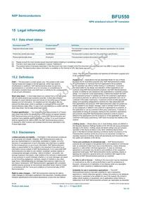 BFU550VL Datasheet Page 19