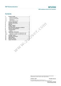 BFU550VL Datasheet Page 21