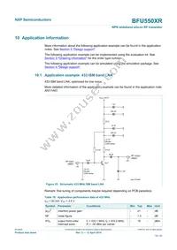 BFU550XRVL Datasheet Page 15
