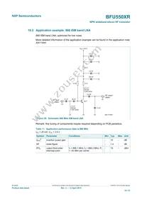 BFU550XRVL Datasheet Page 16