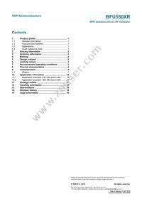 BFU550XRVL Datasheet Page 21