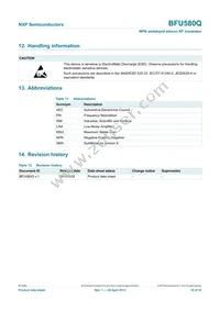 BFU580QX Datasheet Page 18